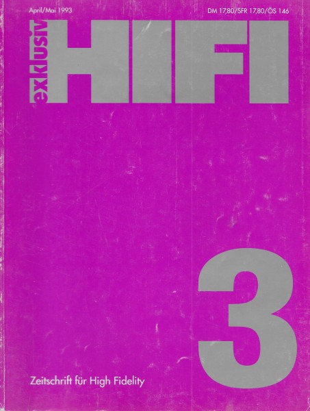 Hifi Exklusiv 3/1993 Zeitschrift