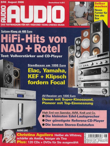 Audio 8/2006 Cover