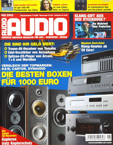 Audio 5/2002 Zeitschrift