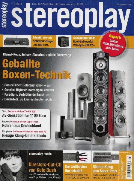 Stereoplay 7/2011 Cover