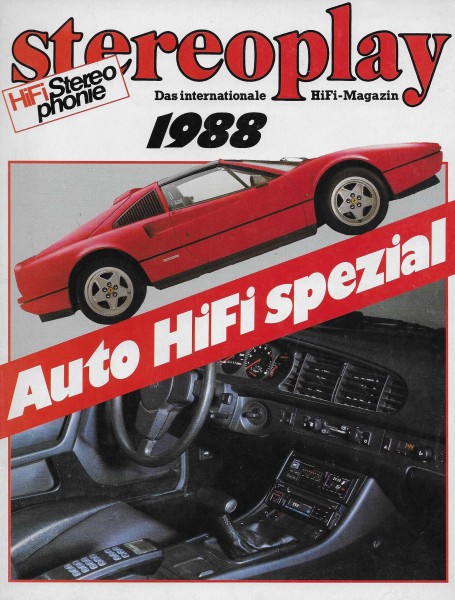 Stereoplay Auto Hifi Spezial/1988 Cover