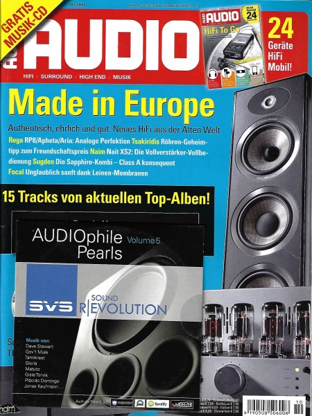 Audio 10/2013 Zeitschrift