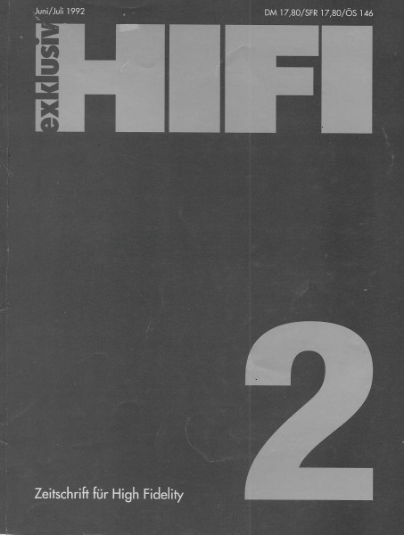 Hifi Exklusiv 2/1992 Zeitschrift