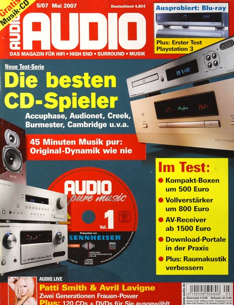 Audio 5/2007 Zeitschrift