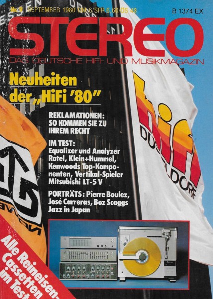 Stereo 9/1980 Zeitschrift