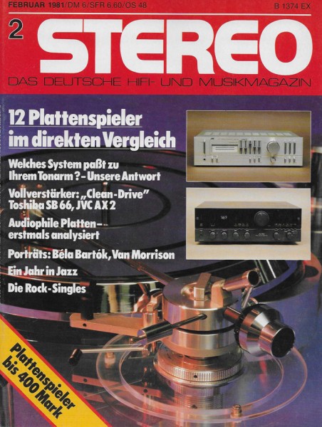 Stereo 2/1981 Zeitschrift