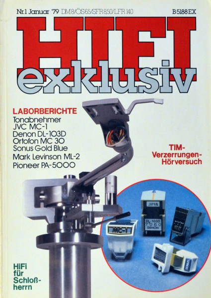 Hifi Exklusiv 1/1979 Zeitschrift