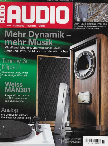 Audio 10/2012 Cover