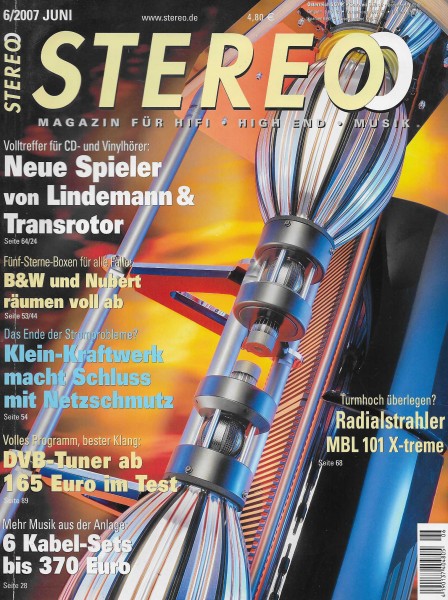 Stereo 6/2007 Zeitschrift