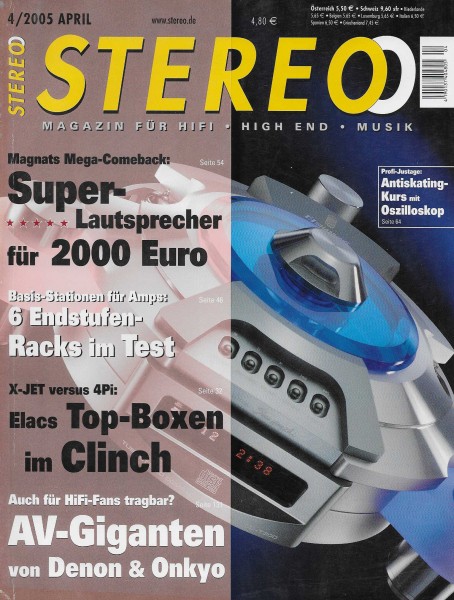 Stereo 4/2005 Zeitschrift
