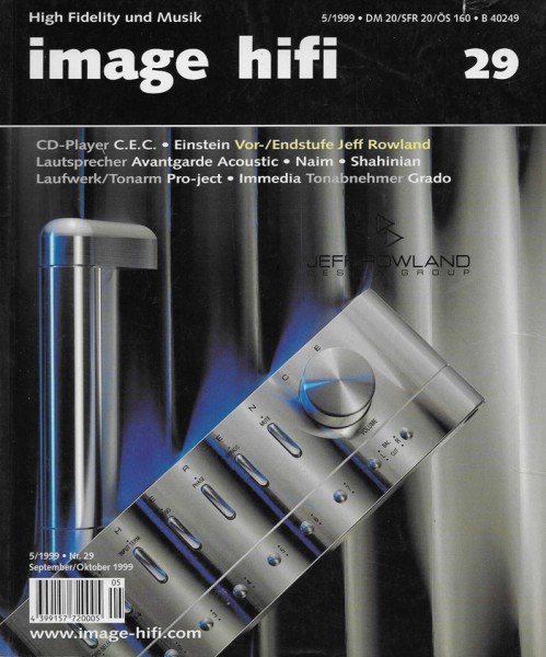 Image Hifi 5/1999 Zeitschrift