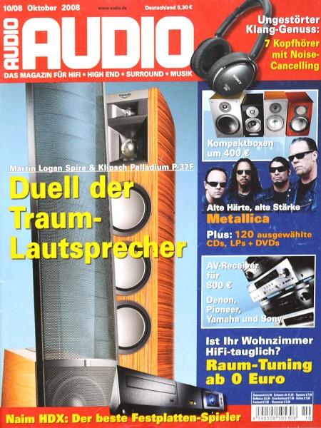 Audio 10/2008 Zeitschrift