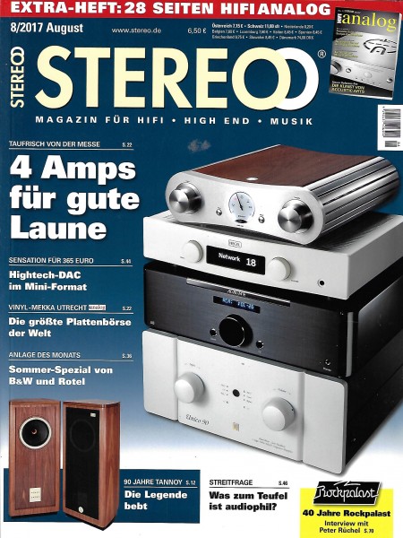 Stereo 8/2017 Zeitschrift