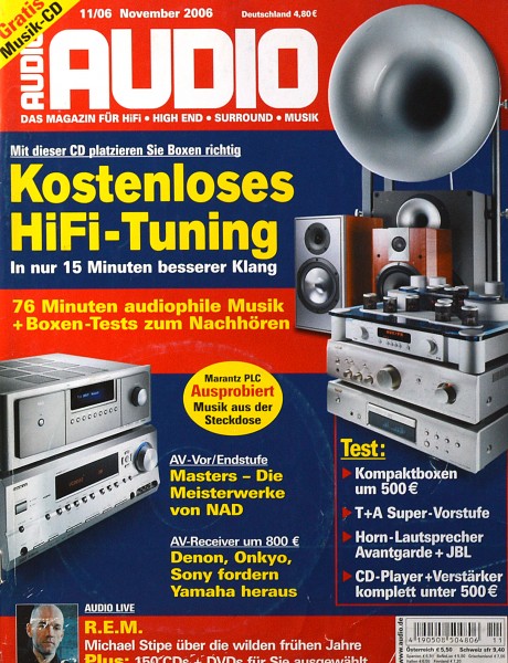Audio 11/2006 Zeitschrift