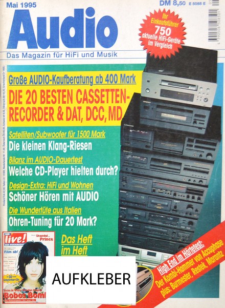 Audio 5/1995 Zeitschrift