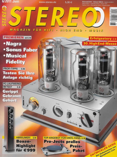 Stereo 6/2011 Zeitschrift