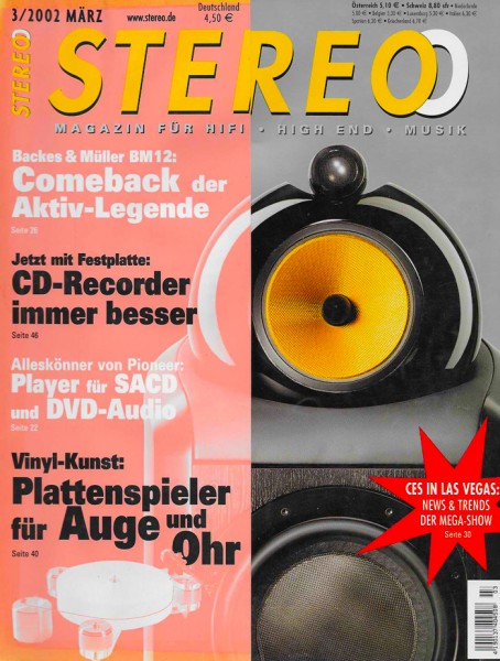 Stereo 3/2002 Zeitschrift