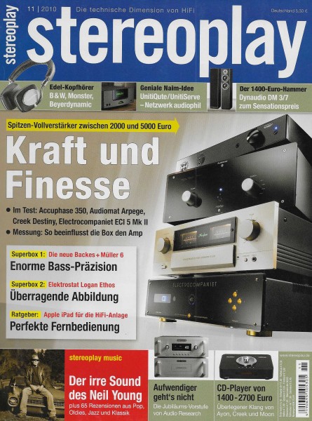 Stereoplay 11/2010 Cover