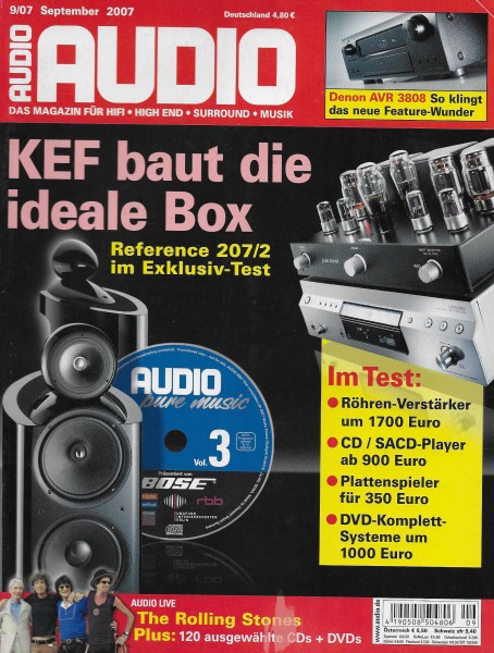 Audio 9/2007 Cover