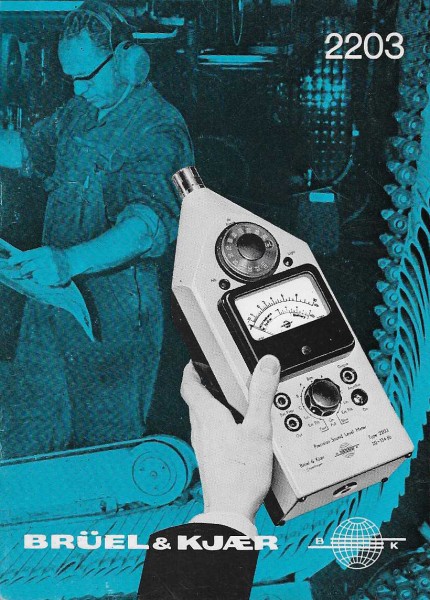 Brüel &amp; Kjaer 2203 Bedienungsanleitung