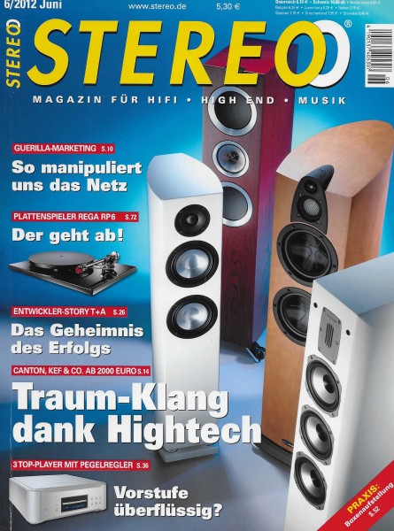 Stereo 6/2012 Zeitschrift