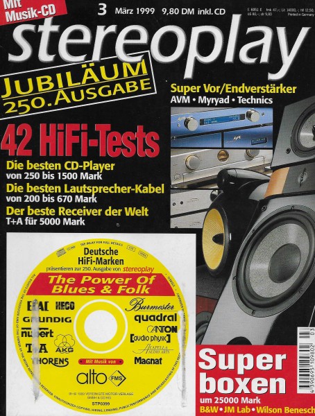 Stereoplay 3/1999 Cover