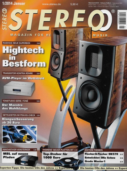 Stereo 1/2014 Zeitschrift