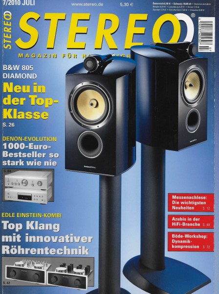 Stereo 7/2010 Zeitschrift