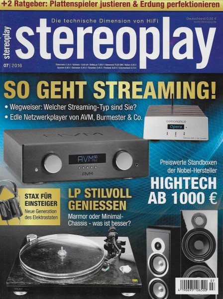 Stereoplay 7/2016 Cover