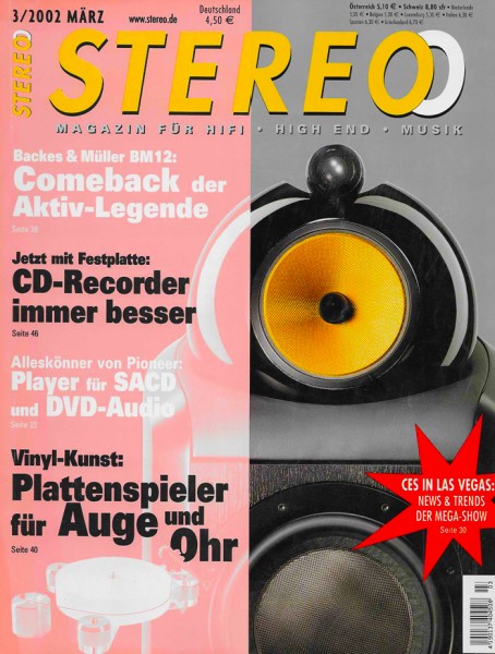 Stereo 3/2002 Zeitschrift