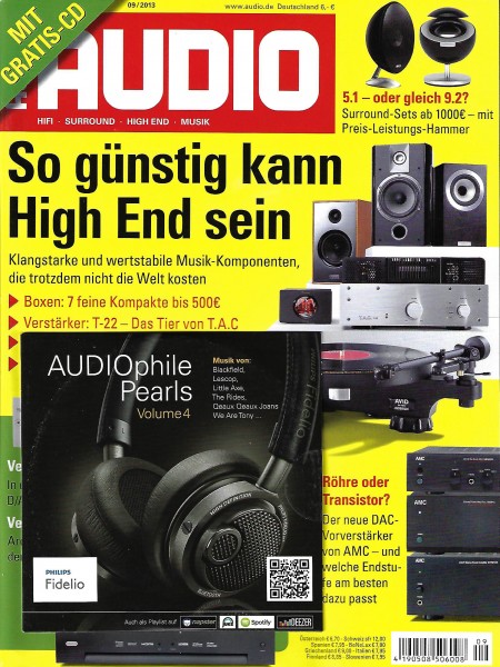 Audio 9/2013 Zeitschrift