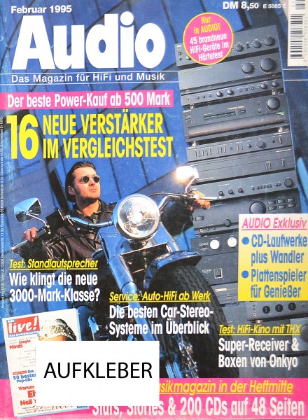 Audio 2/1995 Zeitschrift