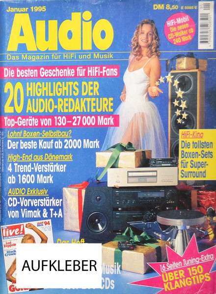 Audio 1/1995 Zeitschrift