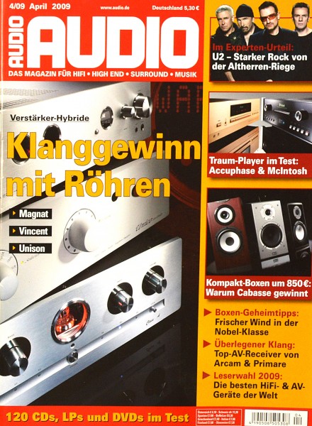 Audio 4/2009 Zeitschrift
