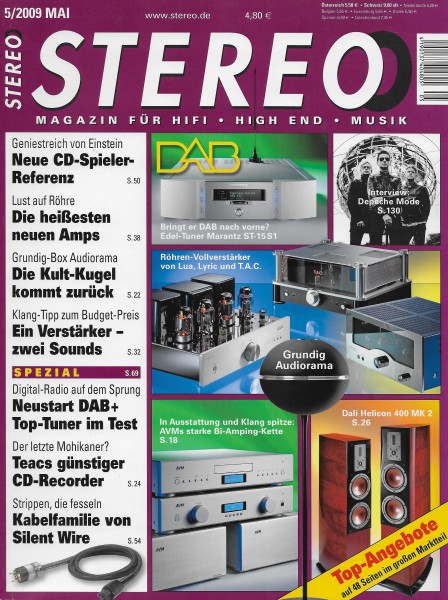 Stereo 5/2009 Zeitschrift