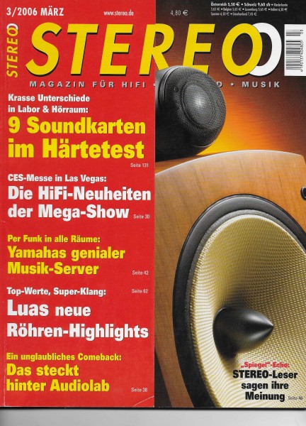Stereo 3/2006 Zeitschrift