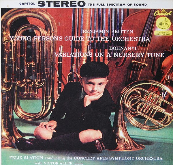 Benjamin Britten - Young person's guide to the Orchestra - Dohnanyi: Variations on a nursery tune