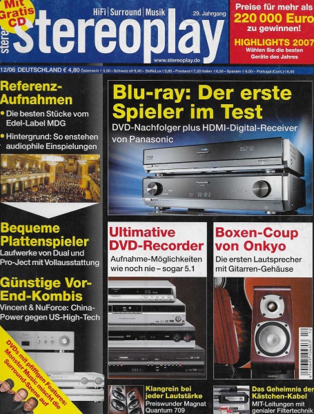 Stereoplay 12/2006 Cover