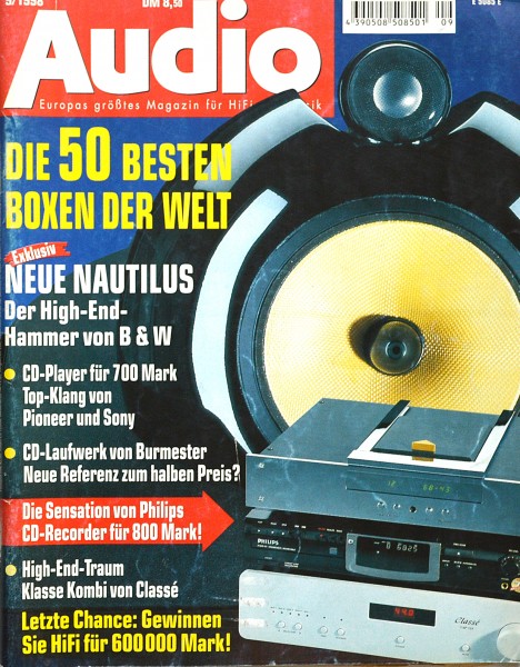 Audio 9/1998 Zeitschrift