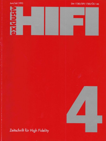 Hifi Exklusiv 4/1993 Zeitschrift