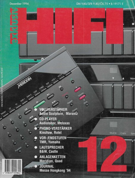 Hifi Exklusiv 12/1994 Zeitschrift