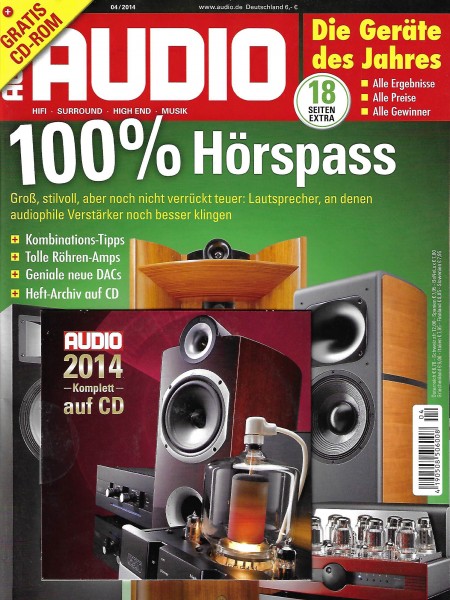 Audio 4/2014 Zeitschrift