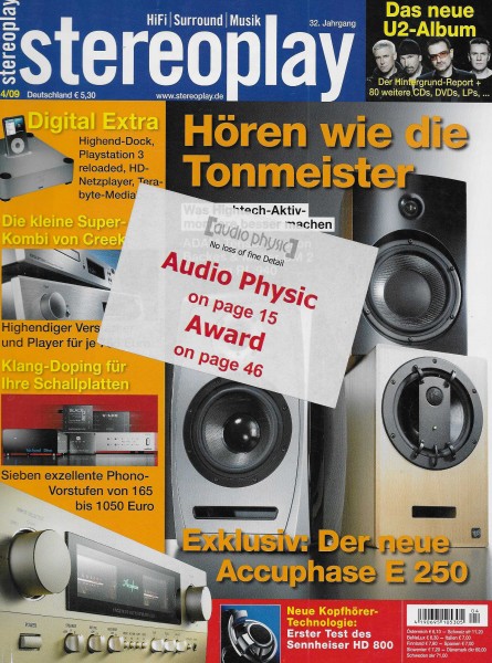 Stereoplay 4/2009 Cover