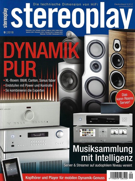 Stereoplay 9/2018 Zeitschrift
