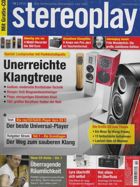 Stereoplay 10/2010 Cover