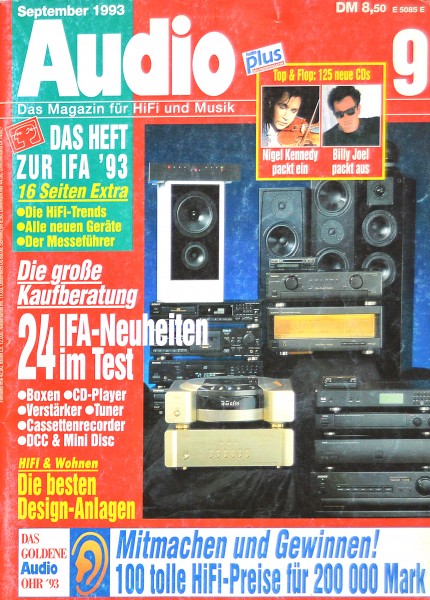 Audio 9/1993 Zeitschrift