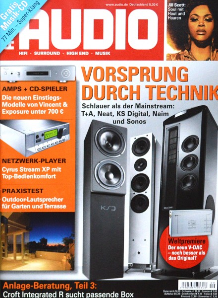 Audio 9/2011 Zeitschrift