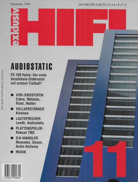 Hifi Exklusiv 11/1994 Zeitschrift