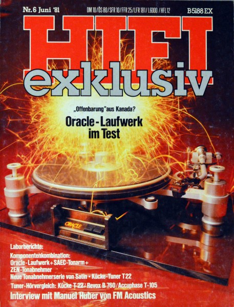 Hifi Exklusiv 6/1981 Zeitschrift