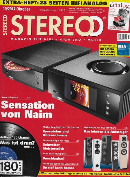 Stereo 10/2017 Zeitschrift